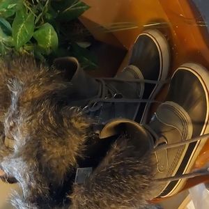 Sorel Joan of Arctic boot in quarry/black